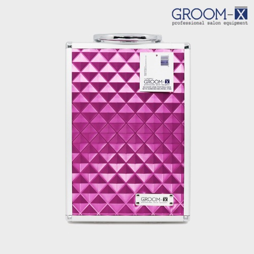 그룸엑스 애견미용 가위집 가방 핑크 85GRX017